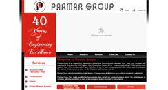 Desktop Screenshot of parmargroup.net